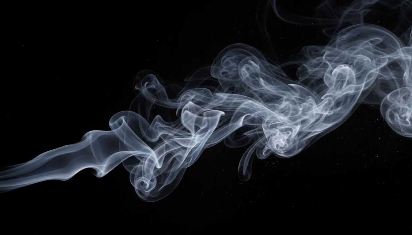 Atmospheric smoke — the outdoor patio at Cordova Cigars
