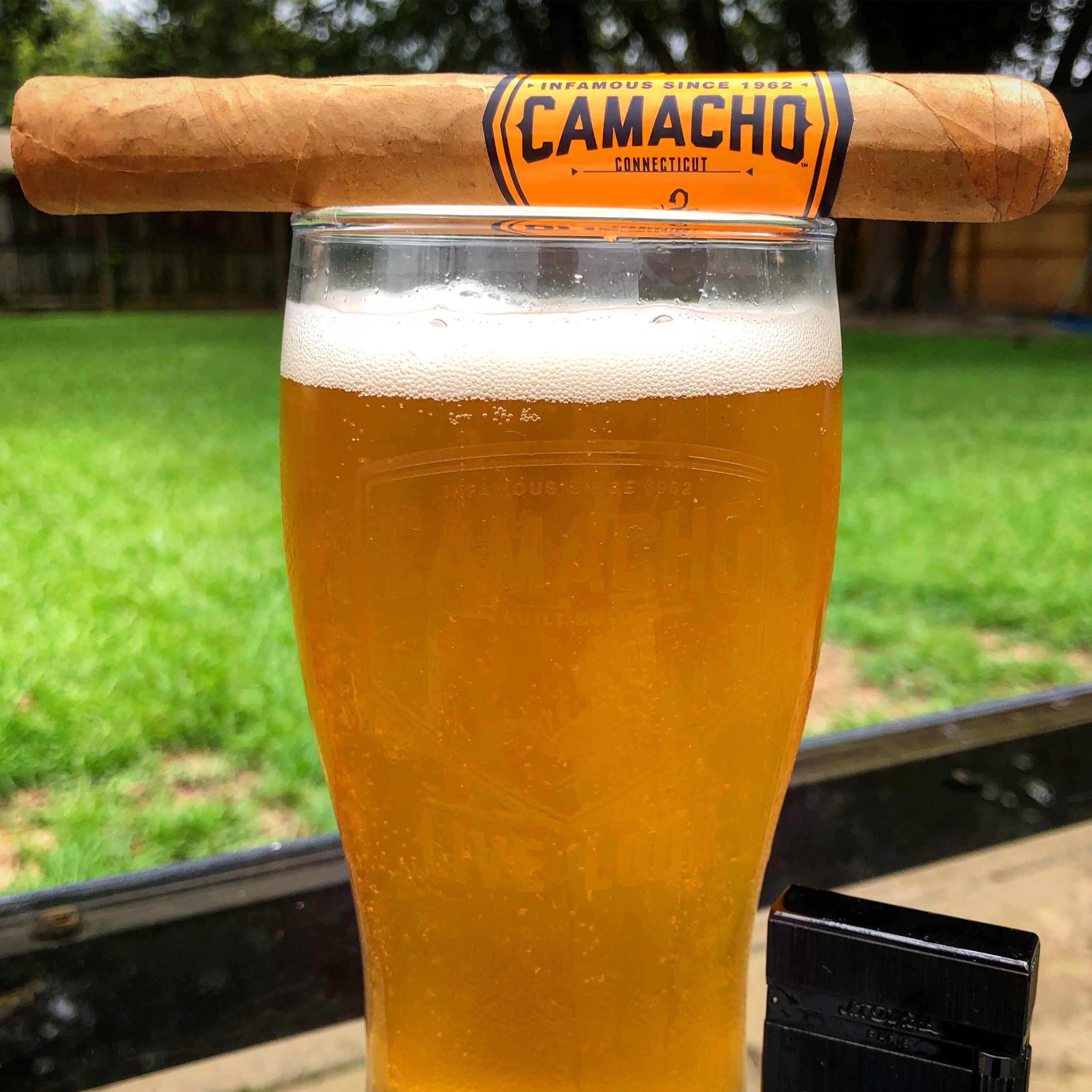 Hello sunshine!!!  Starting this weekend off right with a Camacho Connecticut Toro.